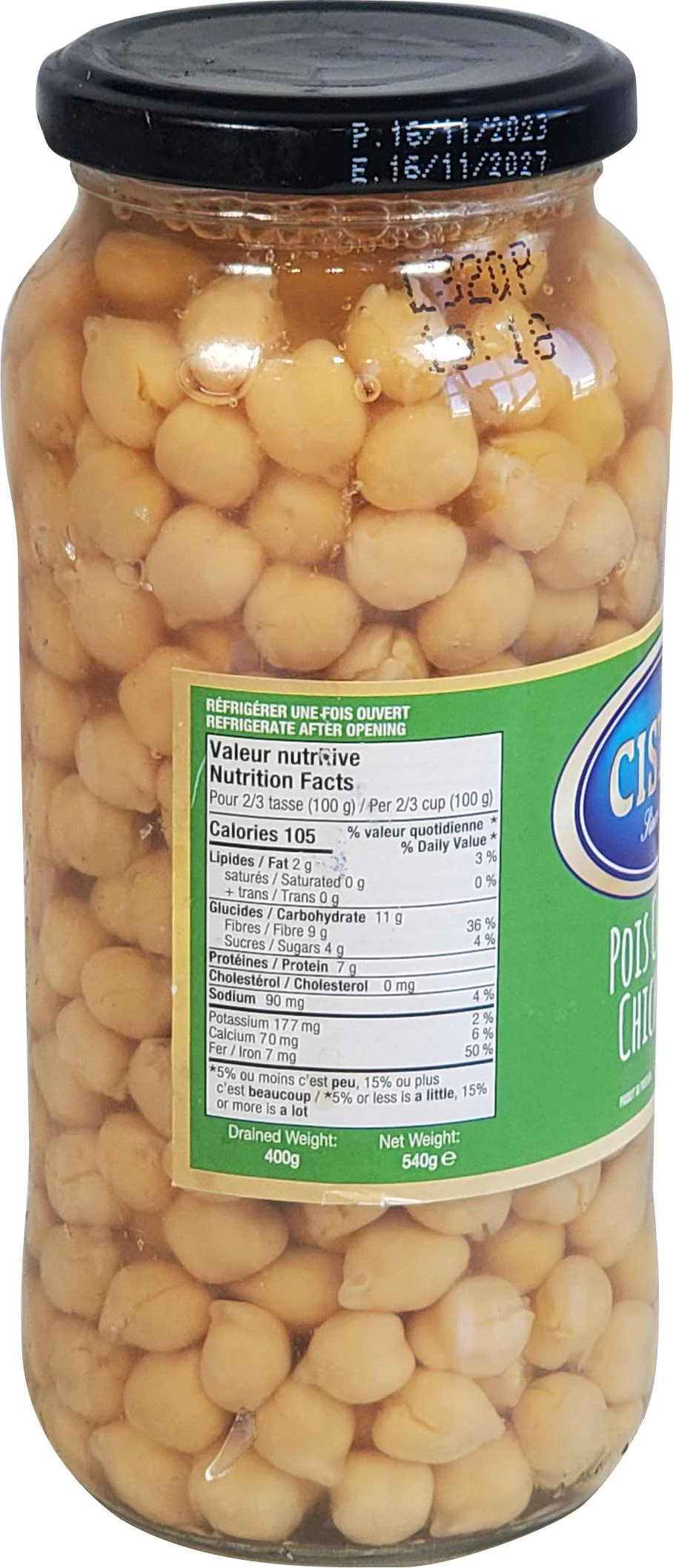 Cister - Chick peas - Image 2