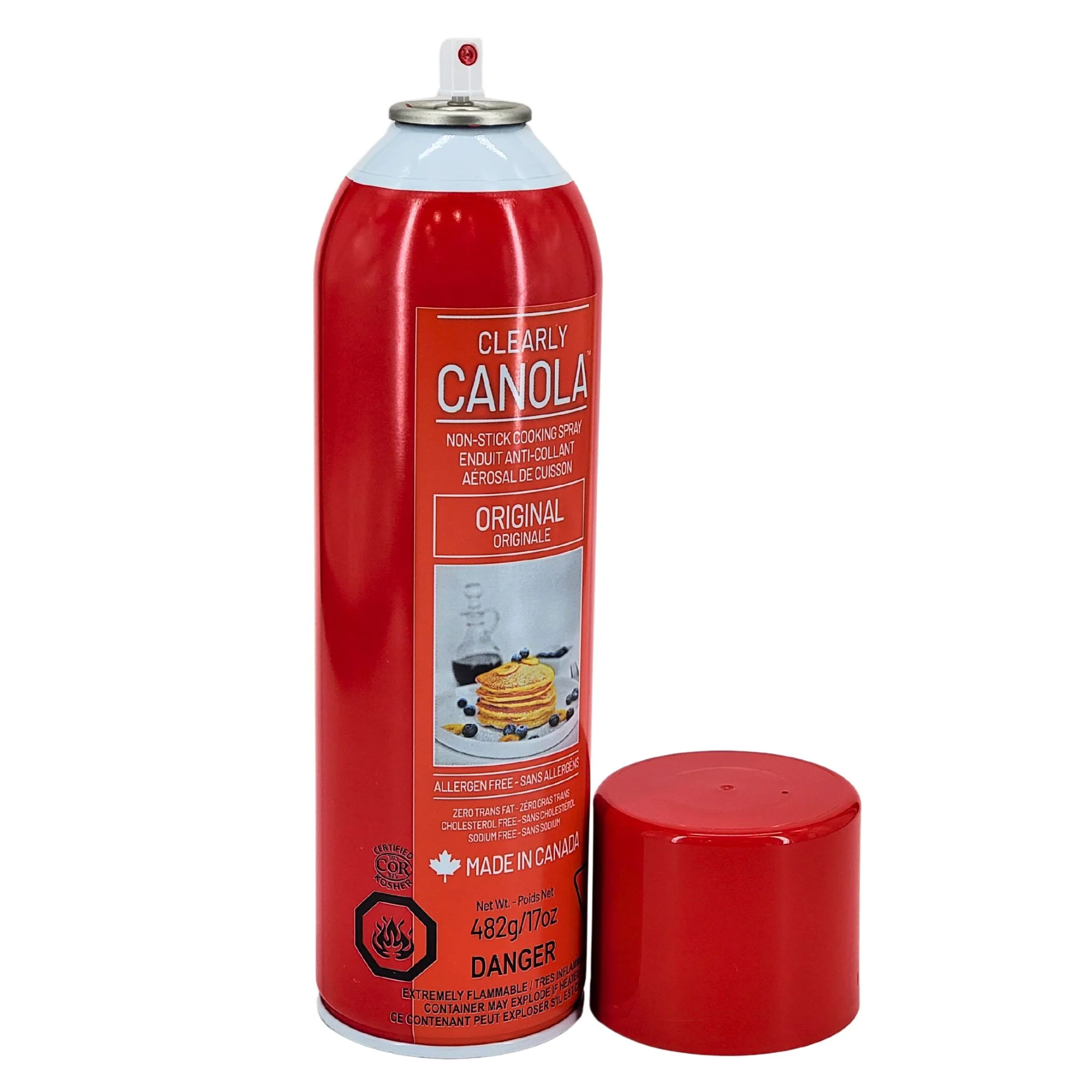 Clearly Canola - Non-Stick Cooking Spray - 17oz - Image 2
