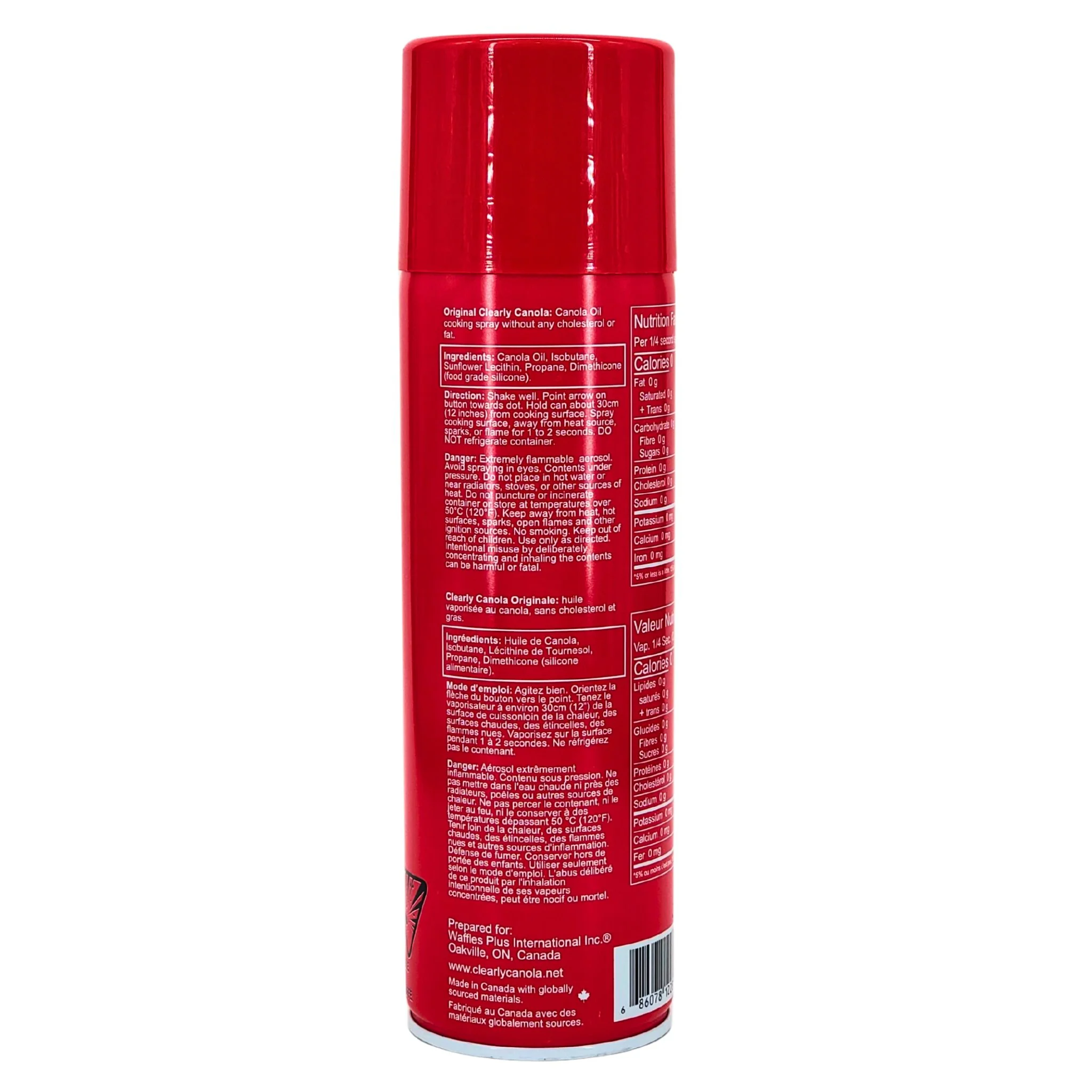 Clearly Canola - Non-Stick Cooking Spray - 17oz - Image 3