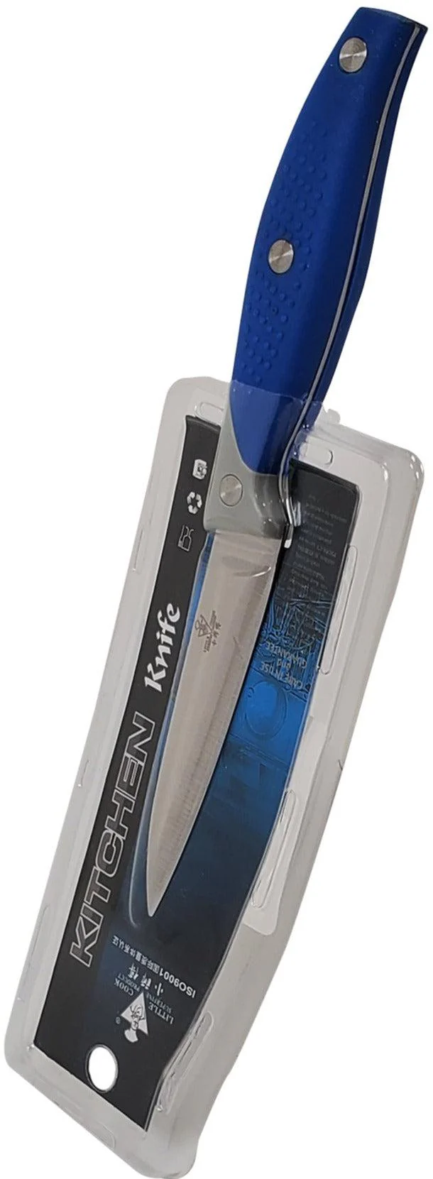 Yiwu - Knife Blue Handle 3.5" - SS-06A - Image 2