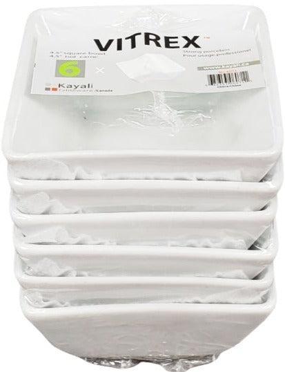 CLR - Vitrex - 4.5'' Square Bowl - Image 2