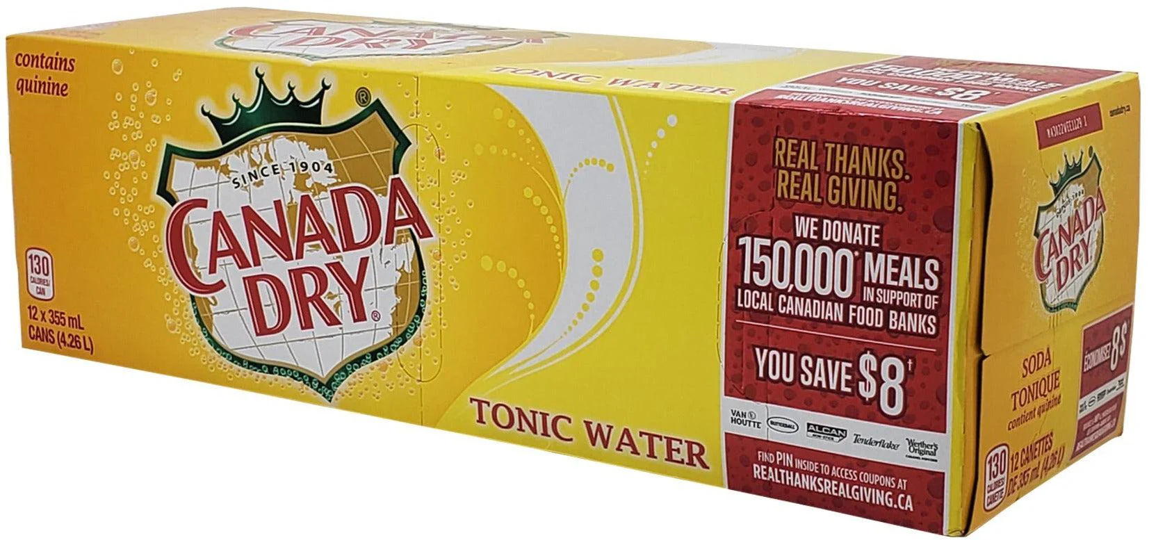 Canada Dry - Tonic Water - Zero Sugar - Cans - Image 3