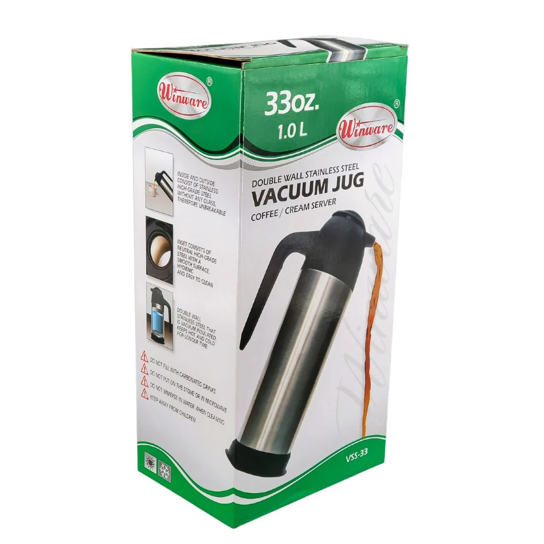 Coffee/Cream Server - 33oz - Insulated SS - Image 3