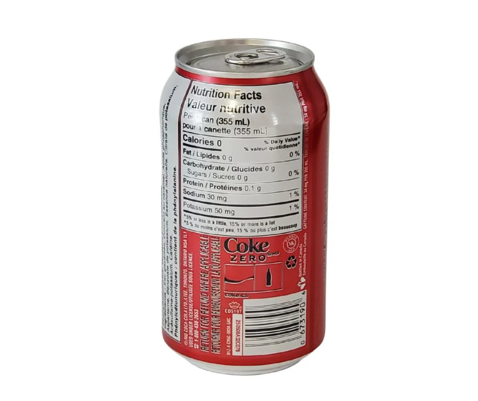 Coca Cola - Zero Sugar - Cans - Image 3