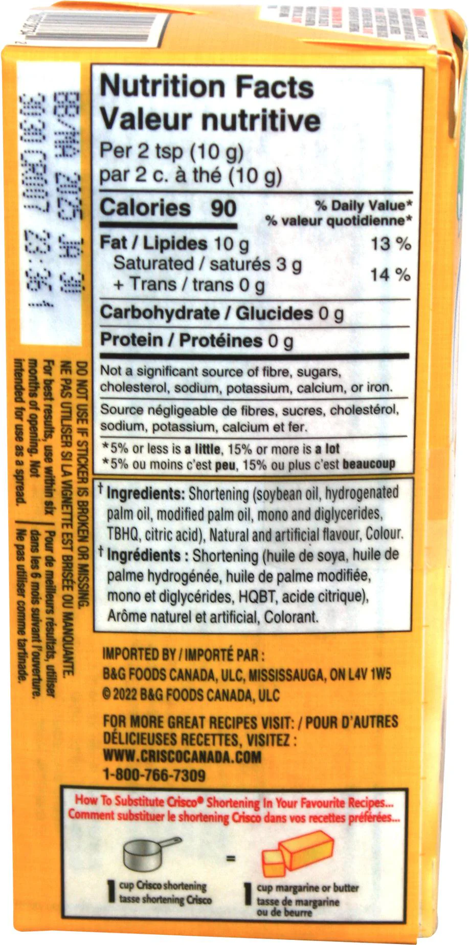 Crisco - Golden - All Vegetable Shortening - Image 3