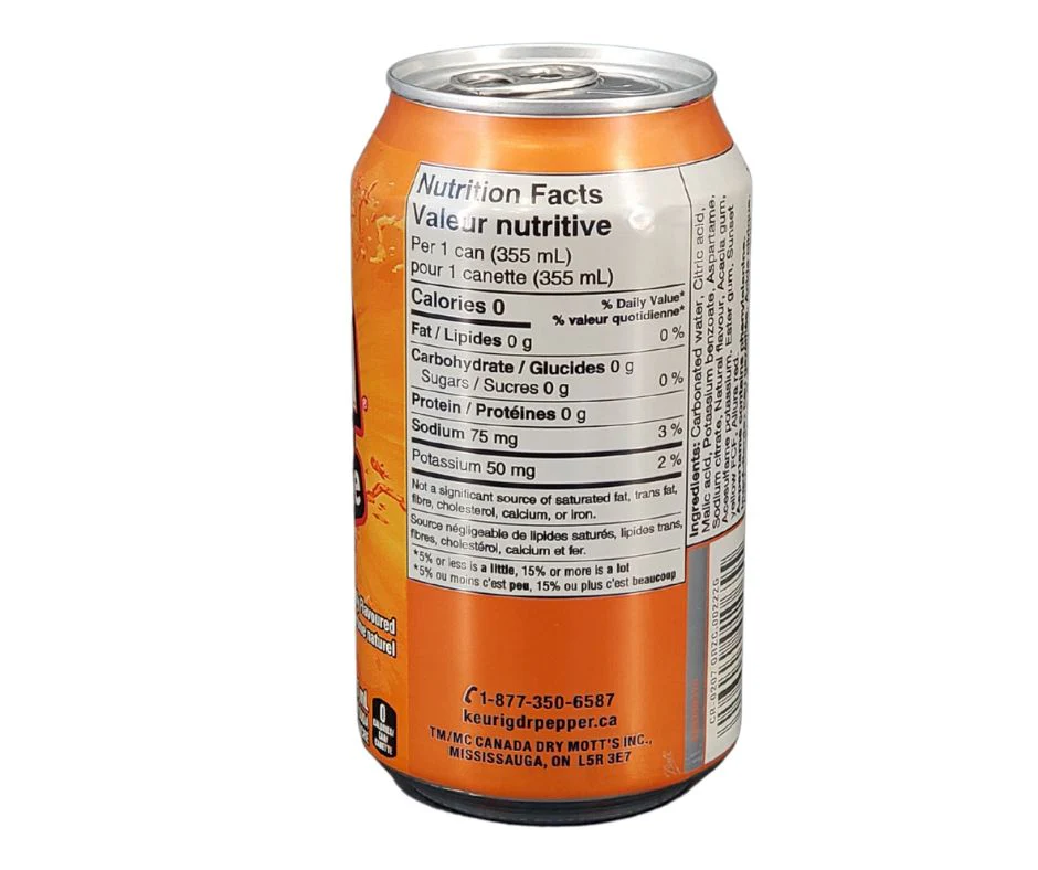 Crush - Orange - Zero - Cans - Image 3