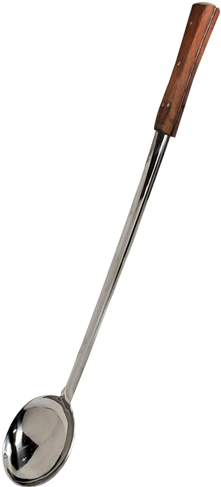 Curry Spoon 24" SS Wood Handle - Image 2