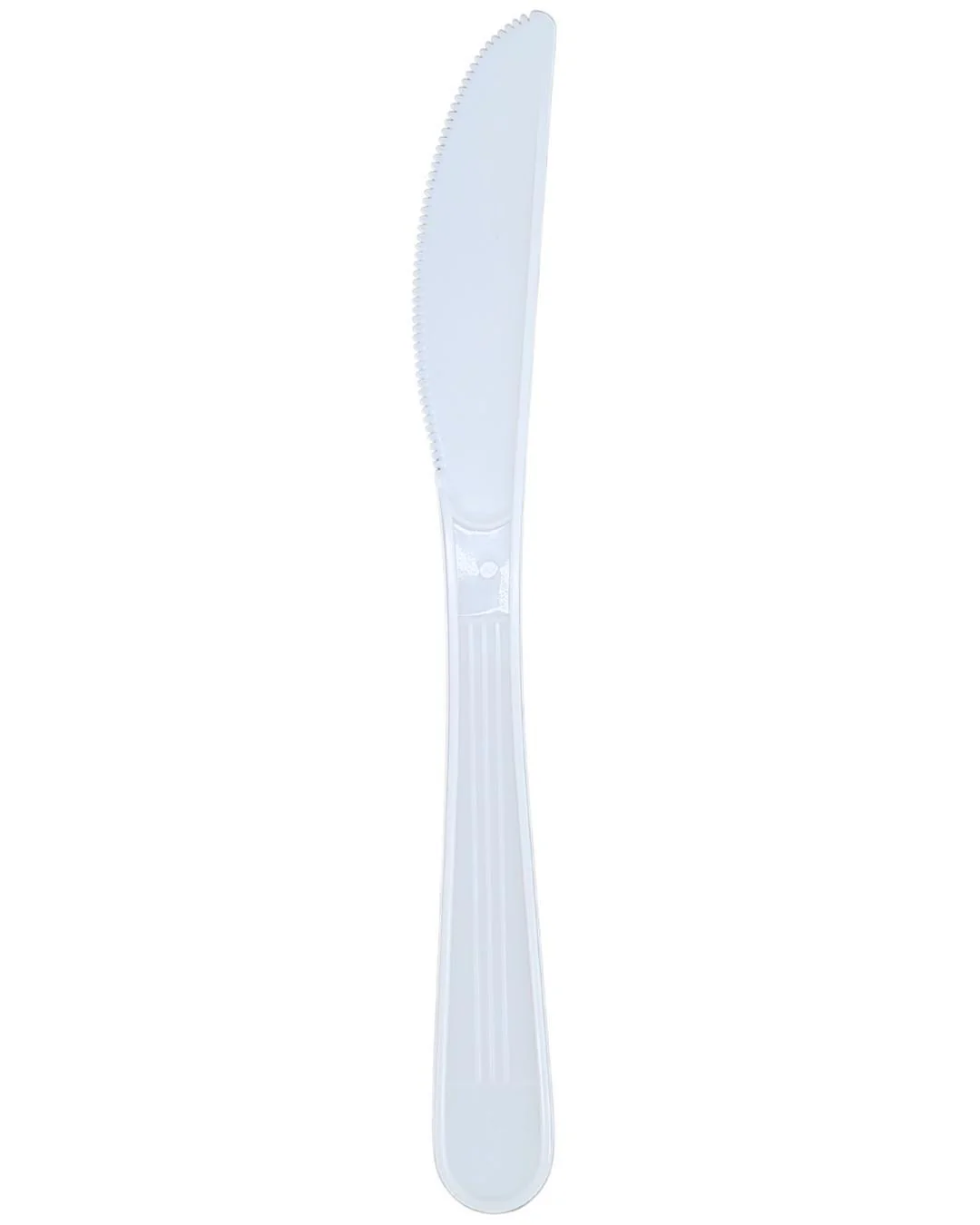 Value+ - Heavy - Plastic Knives - White - Retail Pack - RP2002 - Image 2