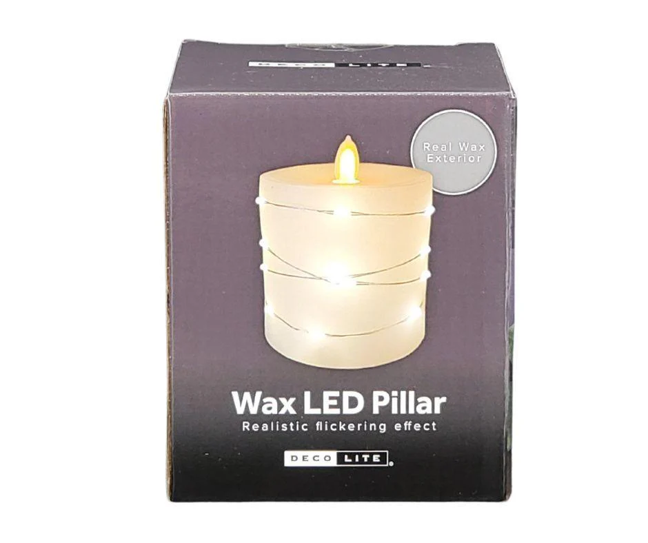 Deco Lite - LED Pillar w/Taper Top - 2.8"x3.9" - Image 2