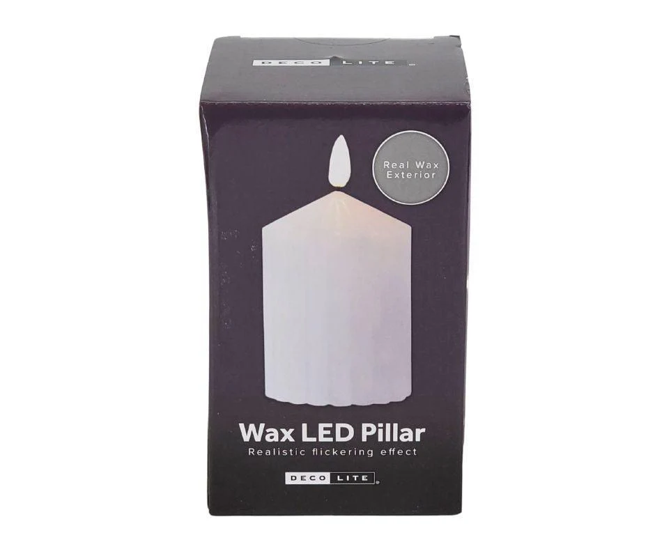 DecoLite - LED Pillar w/Taper Top - 2.8"x4.9" - Image 4