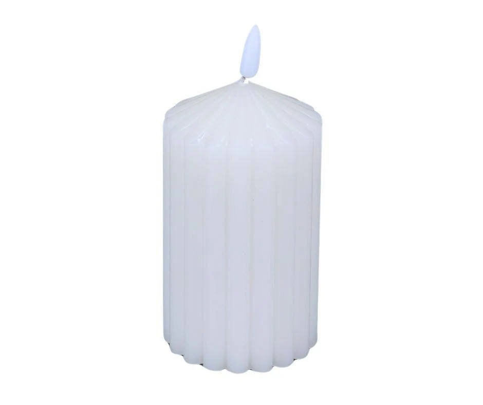 Deco Lite - LED Pillar w/Taper Top - 2.8"x5.9" - Image 2