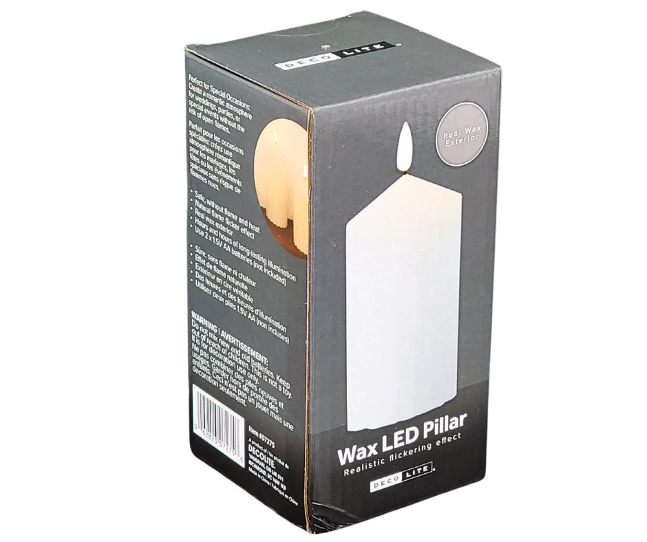 Deco Lite - LED Pillar w/Taper Top - 2.8"x5.9" - Image 4