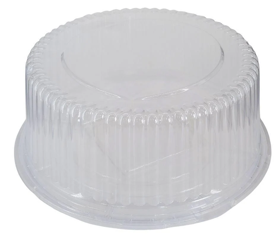 Decora - 14inch - Plastic Round Cake Box - Clear - Combo - Image 2