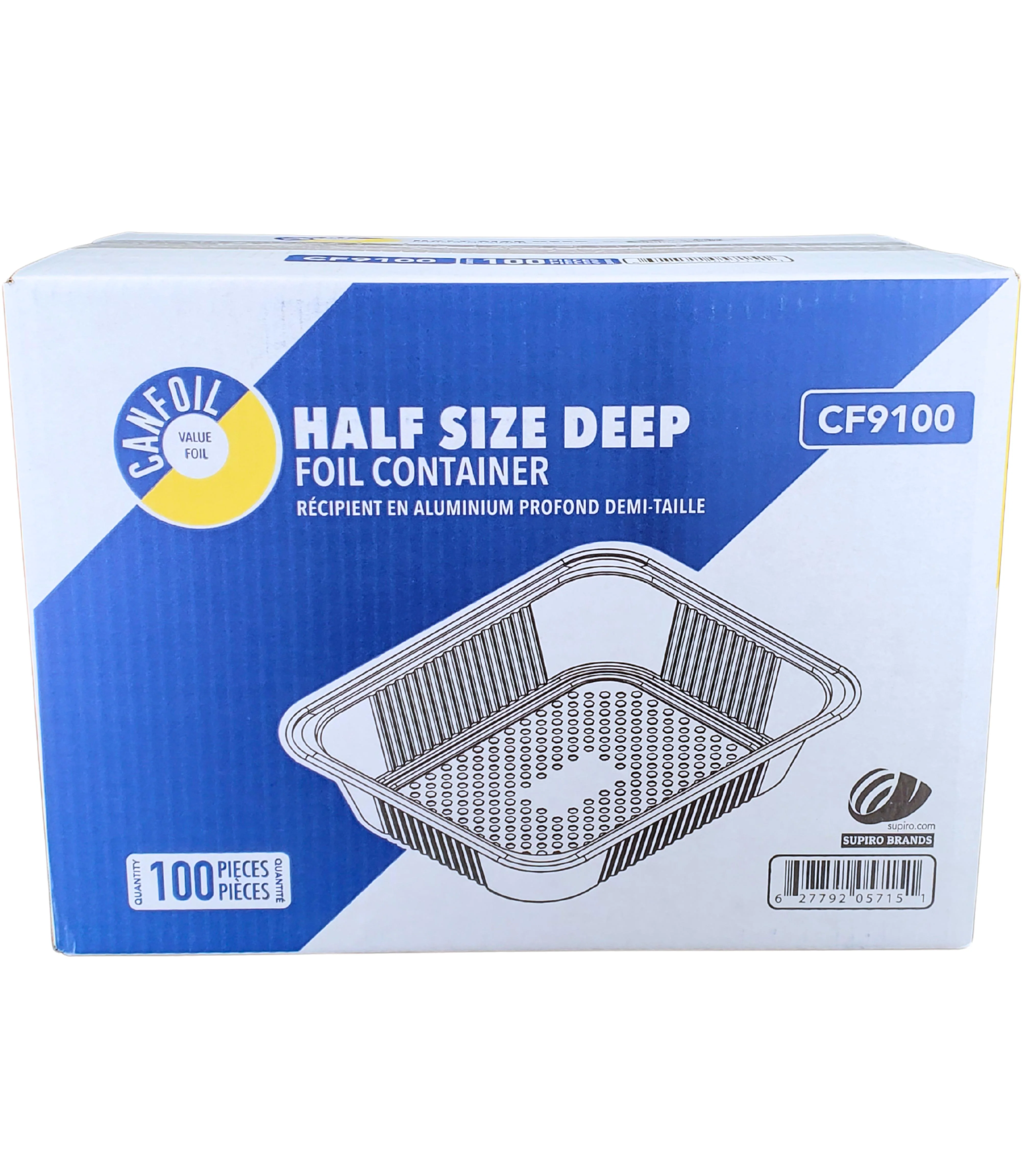 CanFoil/Mahi - Half Size Deep Tray - Aluminum - Image 4