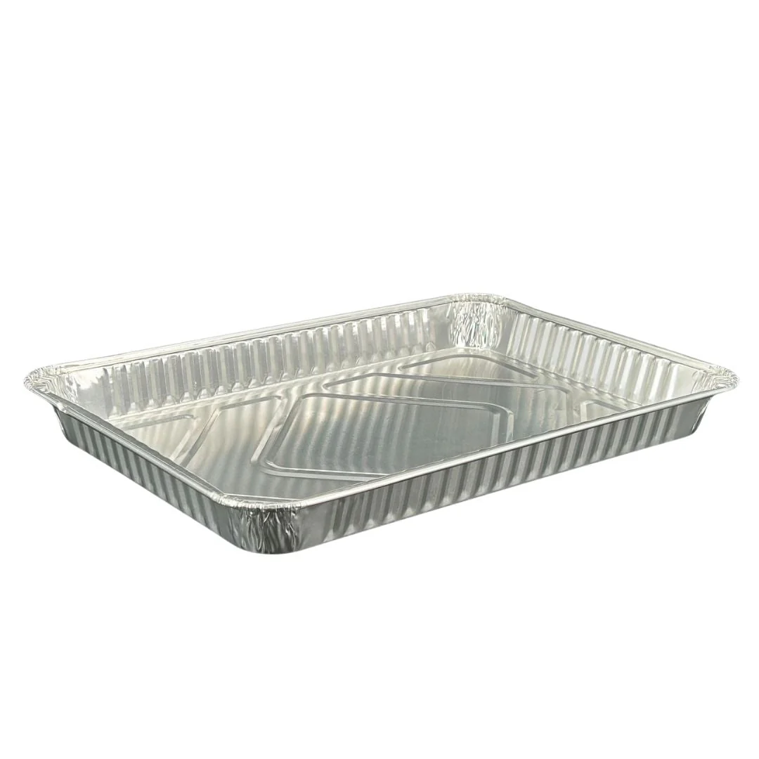 Rhino-Foil - 1/4 Size Aluminum Foil Sheet Cake Pan - 1501 - Image 2