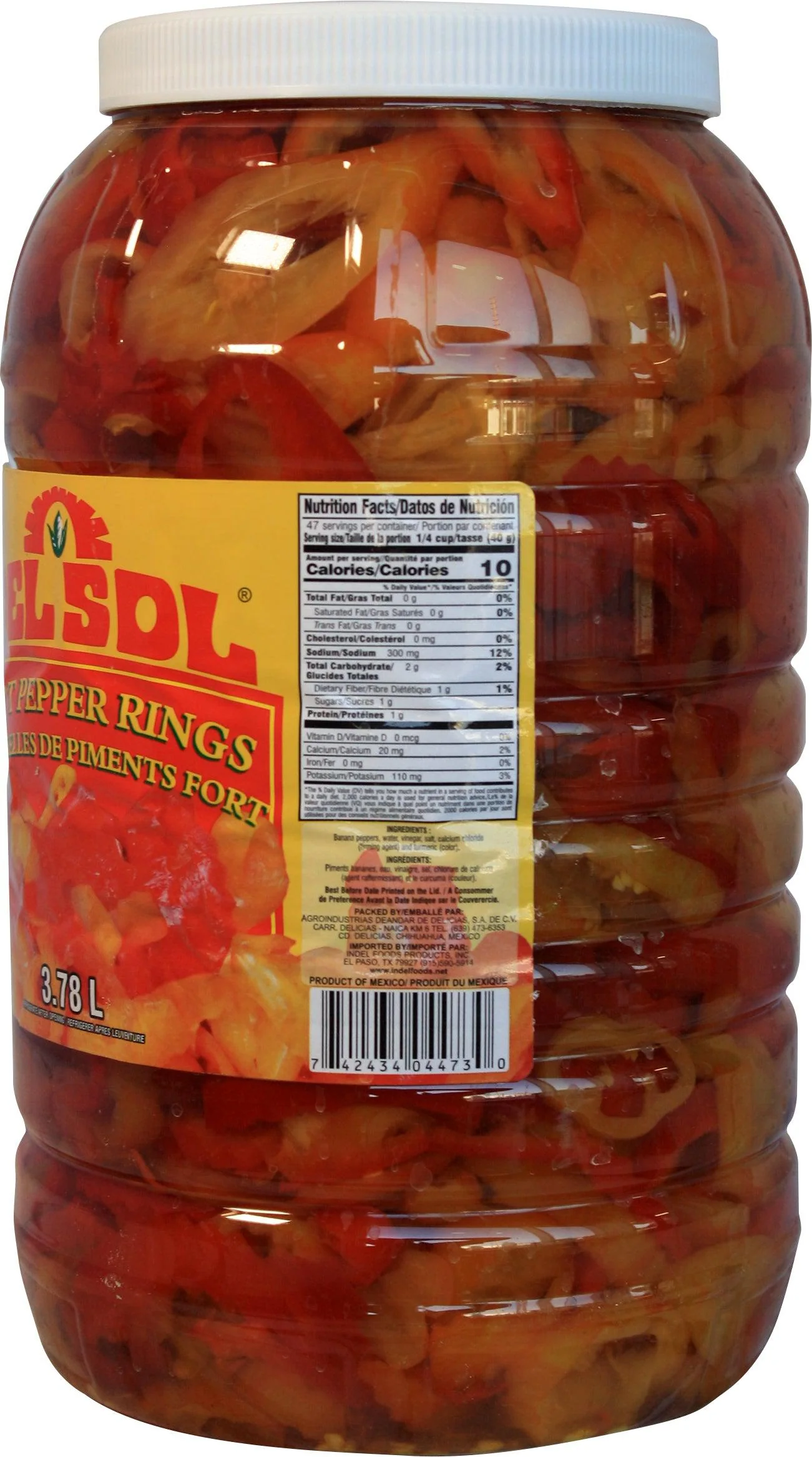Delsol - Hot Banana Pepper Rings - Image 2