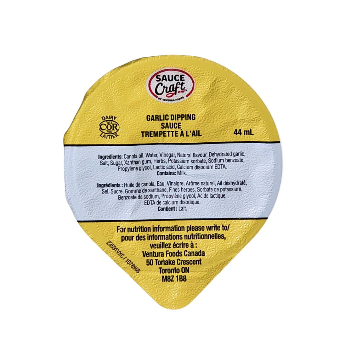 Sauce Craft - Dip - Roasted Garlic - Image 2