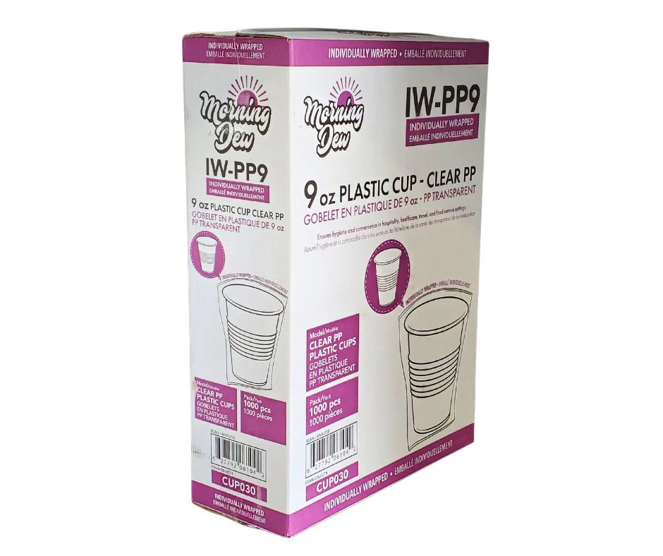 Morning Dew - 9oz Plastic Cups - PP9 - Individually Wrapped - Image 11