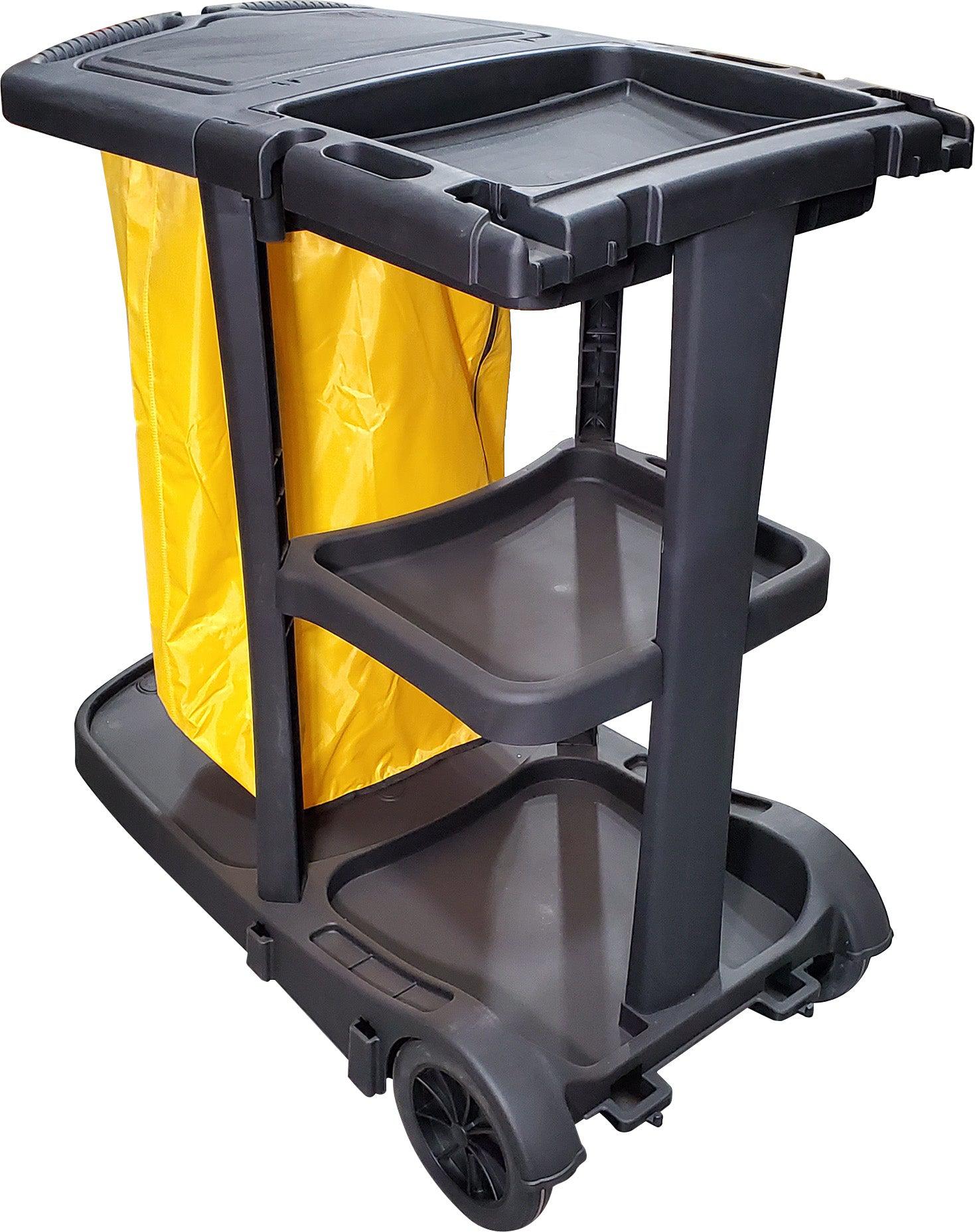 Dispose - Janitorial Cart w/ Bag - 94x24x58cm - Y1522 - Image 2