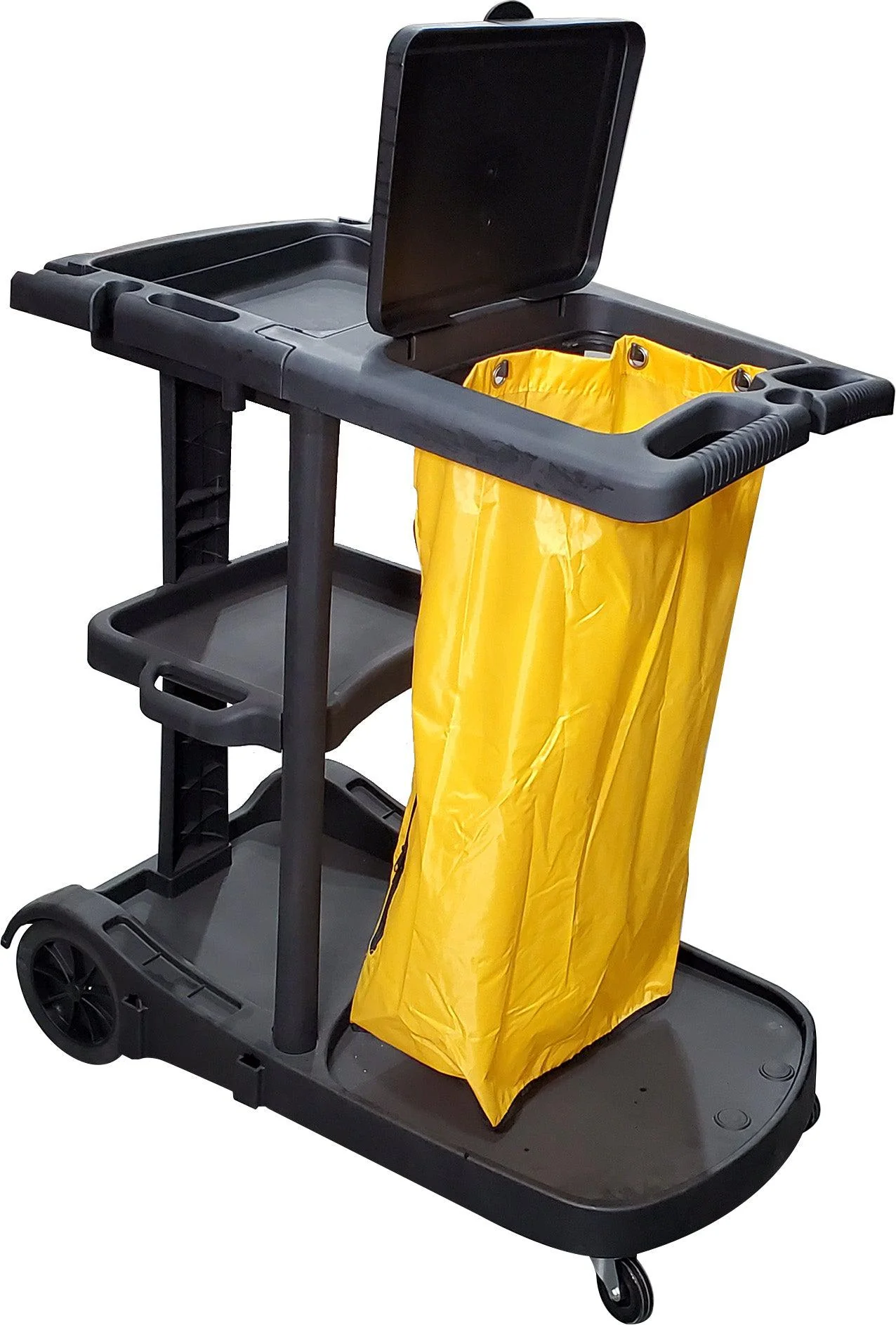 Dispose - Janitorial Cart w/ Bag - 94x24x58cm - Y1522 - Image 3
