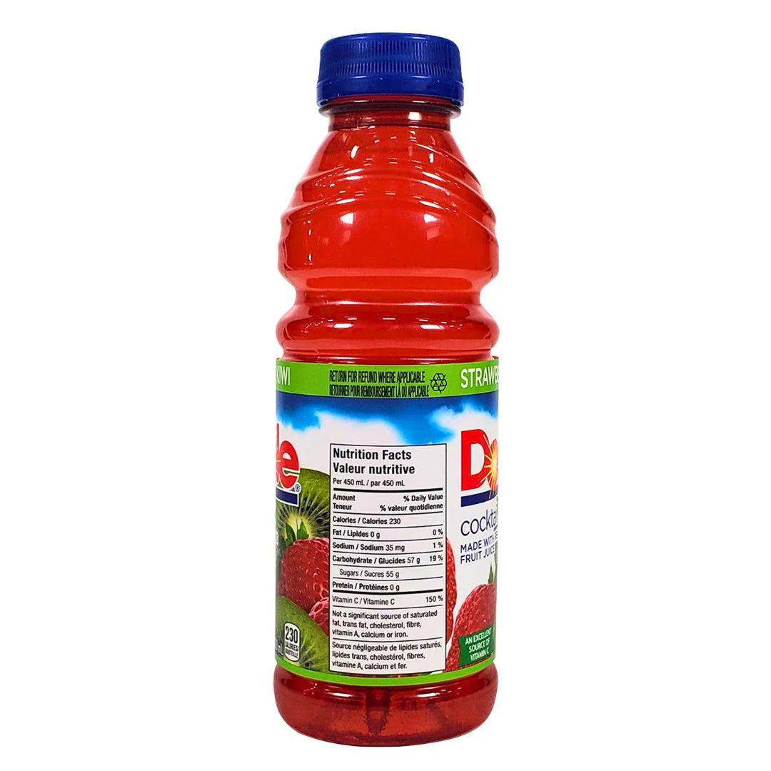 Dole - Juice - Strawberry Kiwi - PET - Image 2