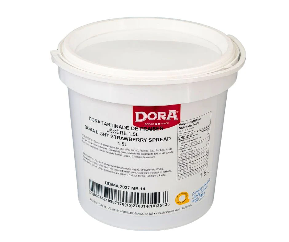 Dora - Light Strawberry Spread With Pectin - Image 2