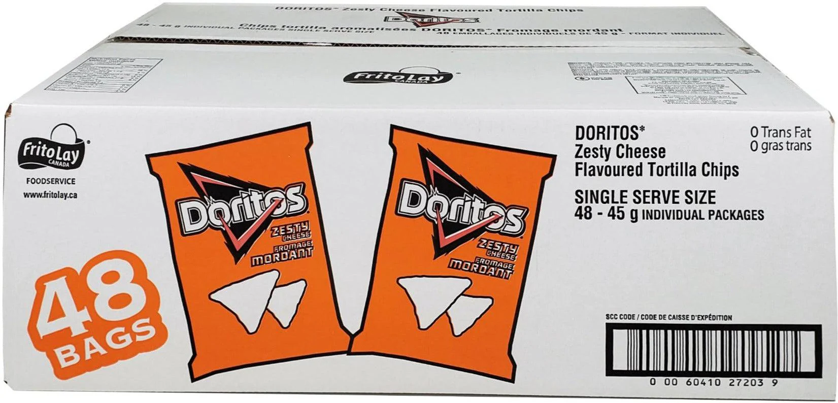 Doritos - Chips - Zesty Cheese - 27203 - Image 2