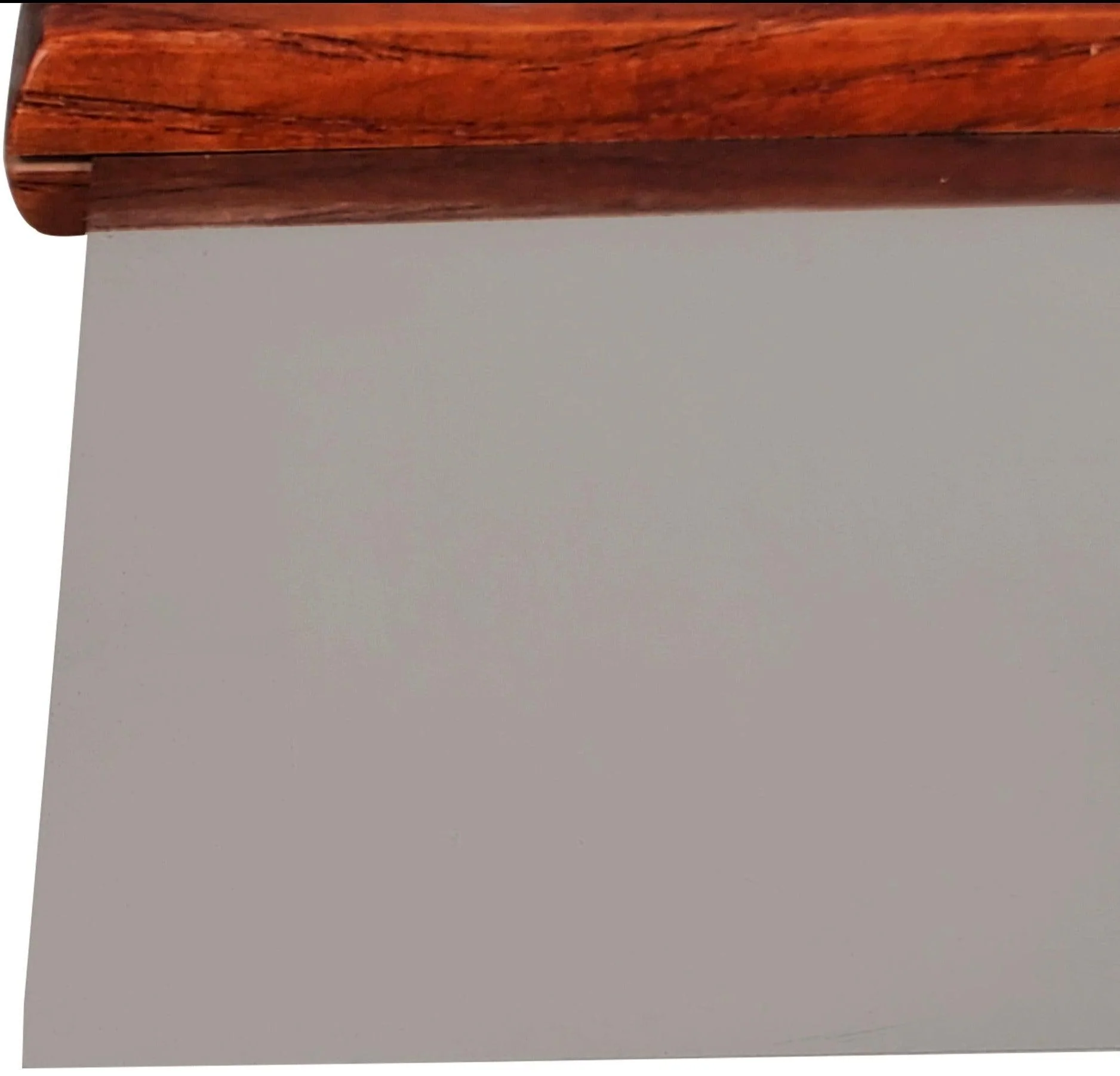 Dough Cutter/Scraper SS - 6" - Wood Handle - 903 - AY-R102 - Image 2