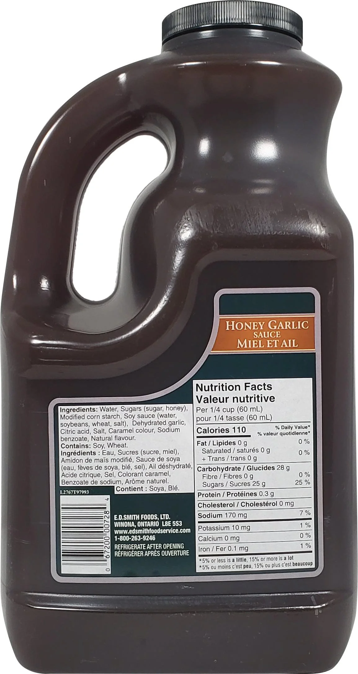 E.D. Smith - Honey Garlic Sauce - Image 2
