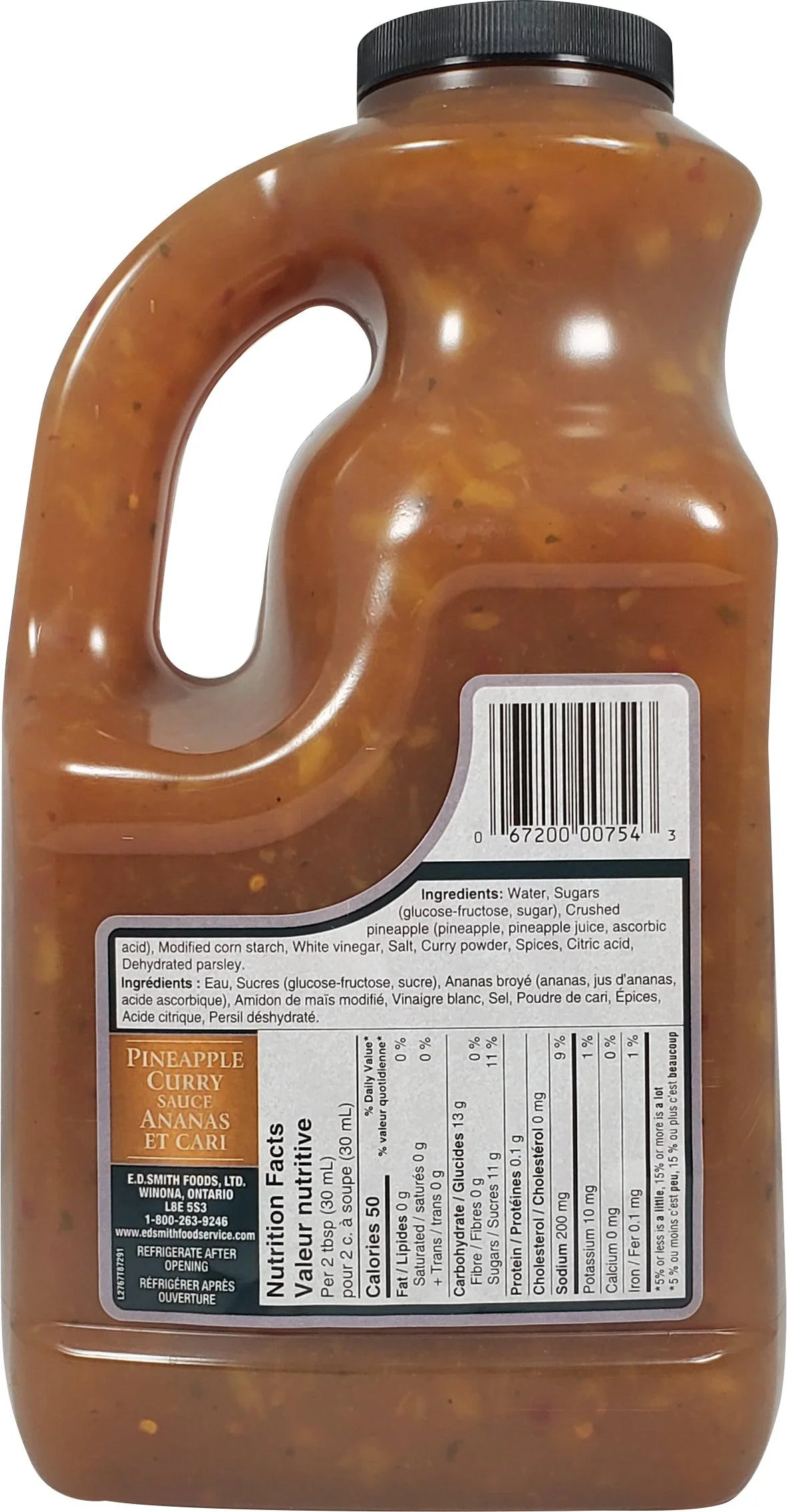 E.D. Smith - Pineapple Curry Sauce - Image 2