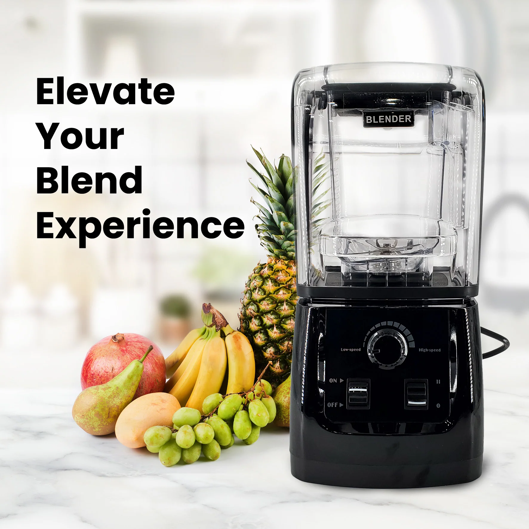 Pro-Kitchen - Commercial Blender - with Enclosure - EB188 - Image 3