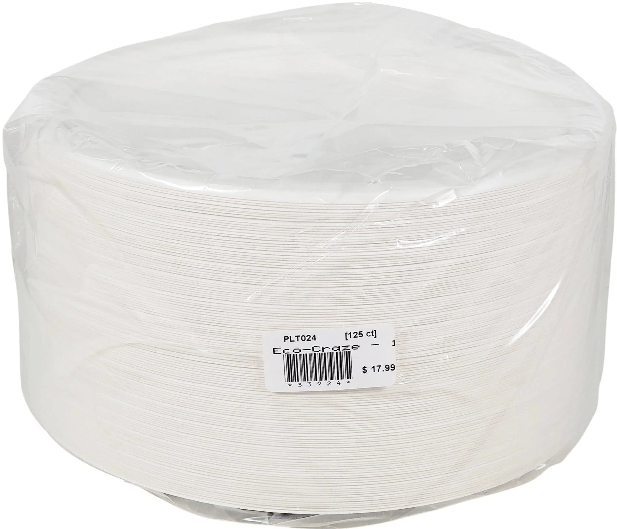 Eco-Craze - 10" Bagasse Dinner Plates - Image 3