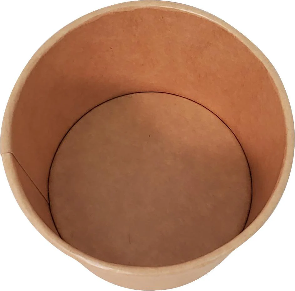 Eco-Craze - 16oz Paper Soup Bowl - Kraft - Image 2