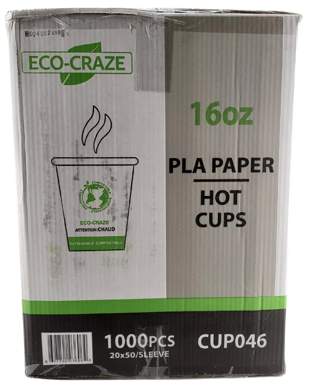 Eco-Craze - 16oz PLA Single Wall Hot Paper Cup - Printed - Image 13