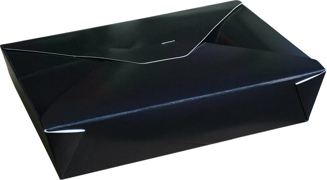 Eco-Craze - #2 Black Paper Fold Box - PFB02-B - Image 2