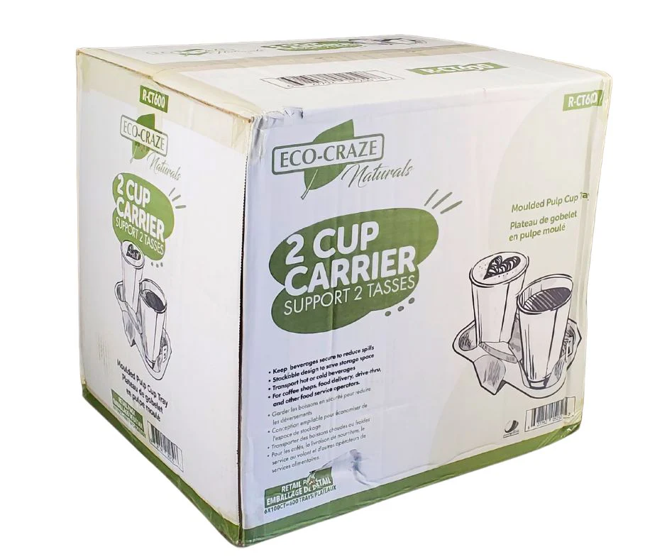 Eco-Craze - 2 Cup Carrying Tray - Retail Pack - R-CT600 - Image 4
