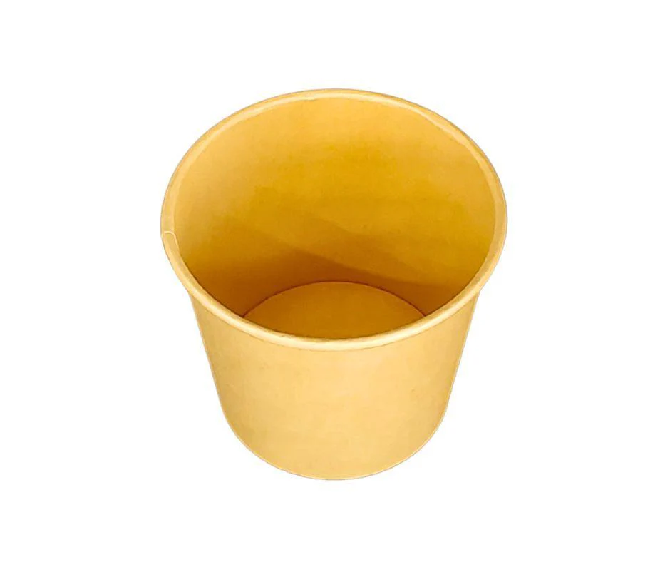 Eco-Craze - 20oz Paper Soup Bowl - Kraft - Image 2