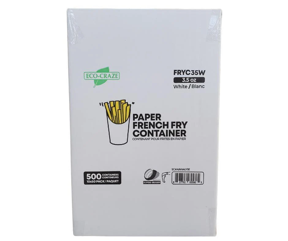 Eco-Craze - 3.5oz French Fry Container - Image 2