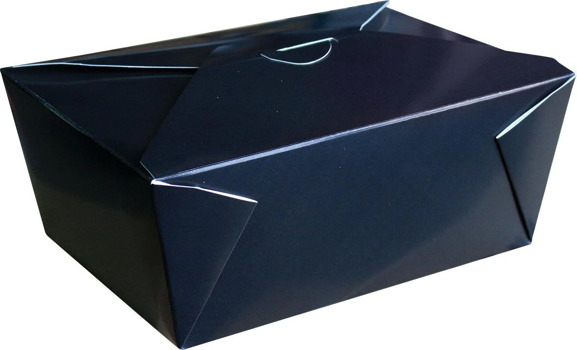 Eco-Craze - #4 Black Paper Fold Box - PFB04-B - Image 3