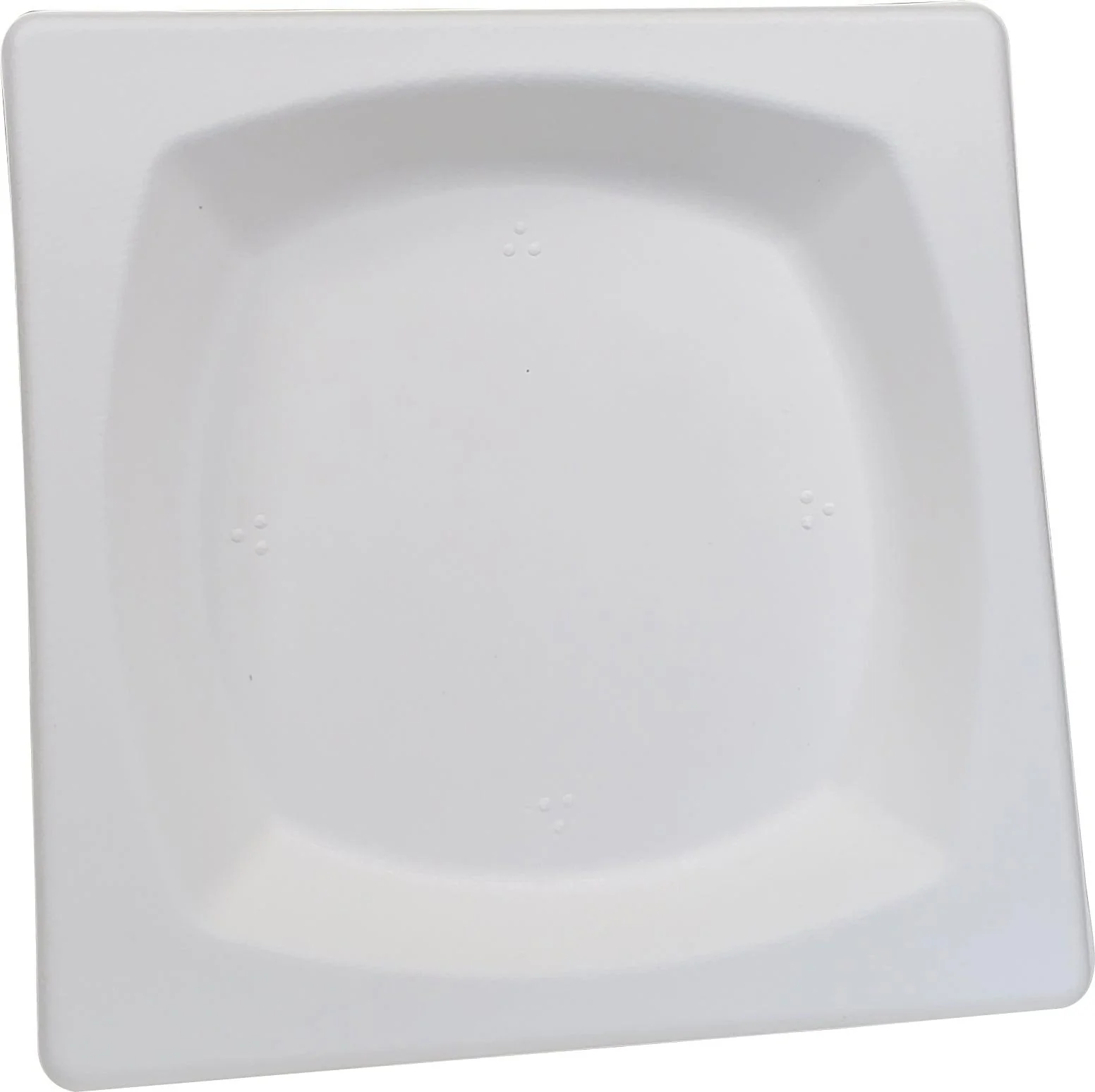 Eco-Craze - 6" Square Plate - Biodegradable - Image 3