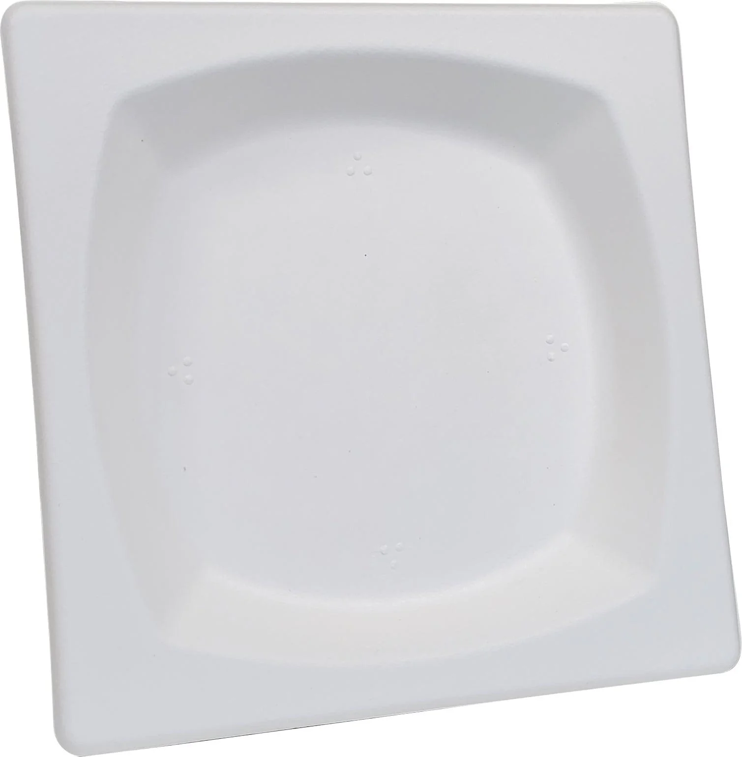 Eco-Craze - 6" Square Plate - Biodegradable - Image 4