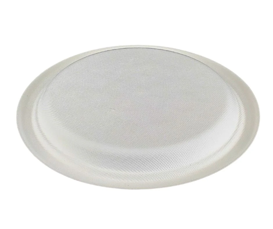 Eco-Craze - 9" Round Bagasse Plate - Retail Pack - Image 3