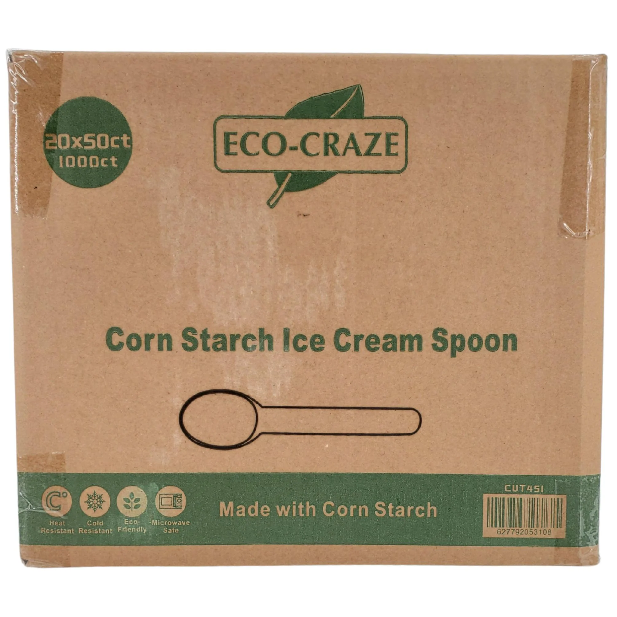 Eco-Craze - Corn Starch Ice Cream Spoon - Image 7