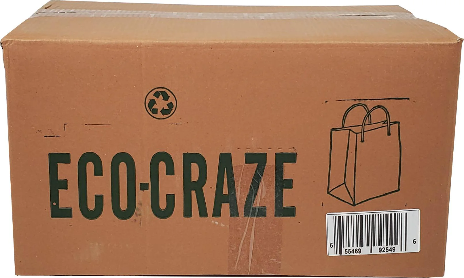 Eco-Craze - 8x5x11 Kraft Paper Bag - Twisted Handle - Image 5
