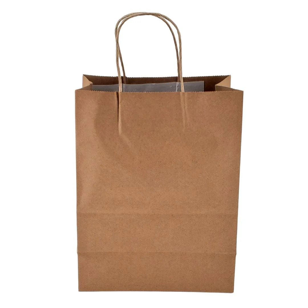 Prime Bags - Aydin - Paper Handle Bag - Self Adhesive - 8*4.5*10.5 - Image 6
