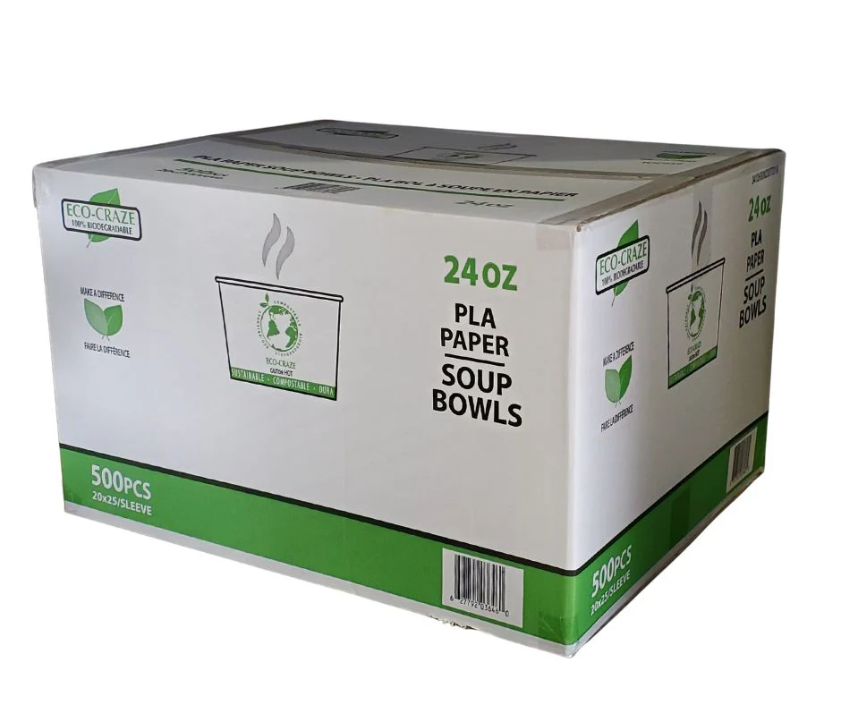 CLR - Eco-Craze - PLA 24oz Soup Paper Cup - Image 4