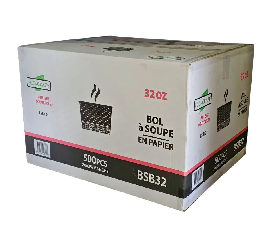 CLR - Eco-Craze - PLA 32oz Soup Paper Cup - Image 4