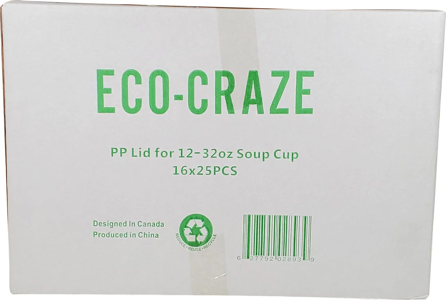 Eco-Craze - Plastic Lid for 10-32oz Soup Bowl - Image 2