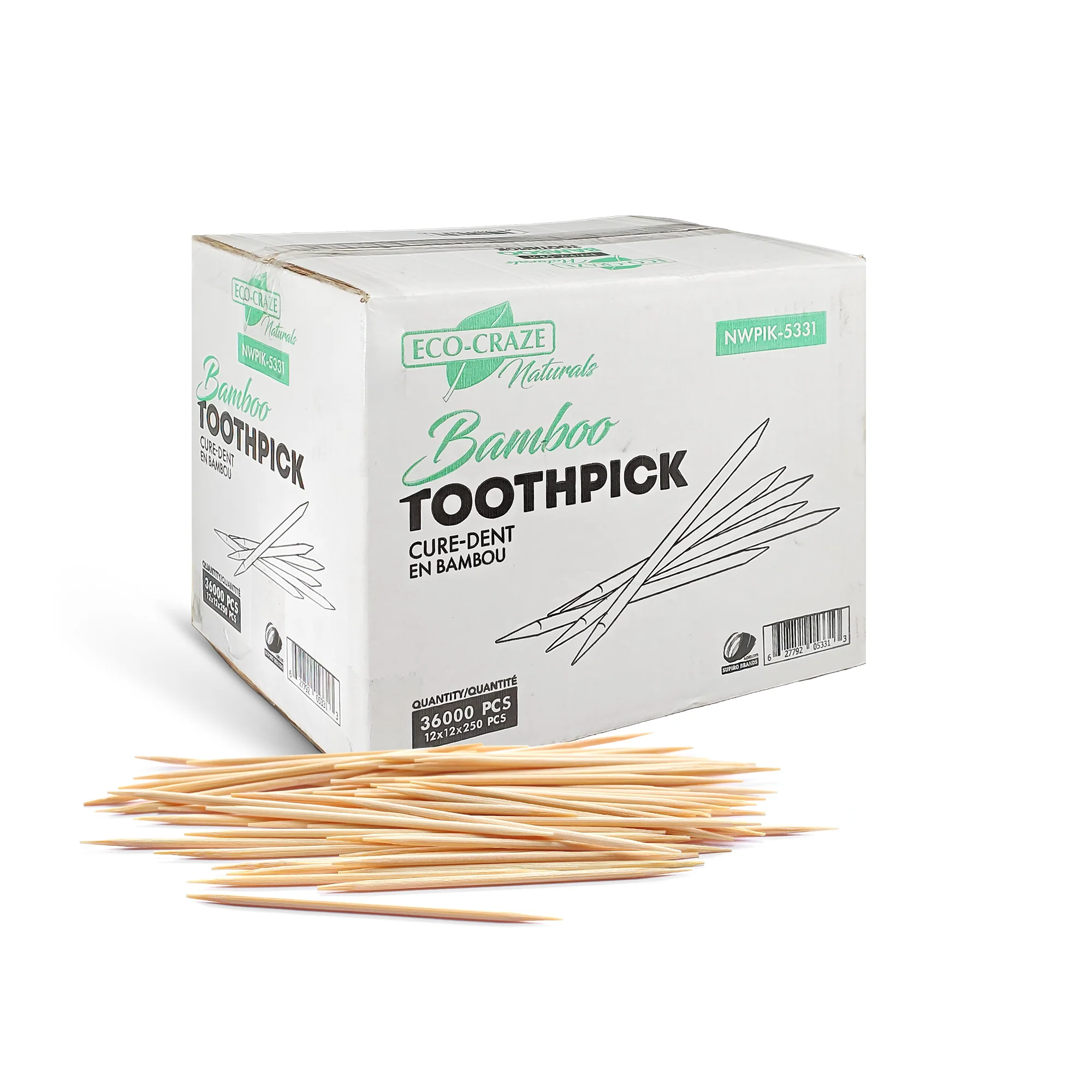 Eco-Craze - Toothpicks - Round - Regular - 2-65M - Image 10