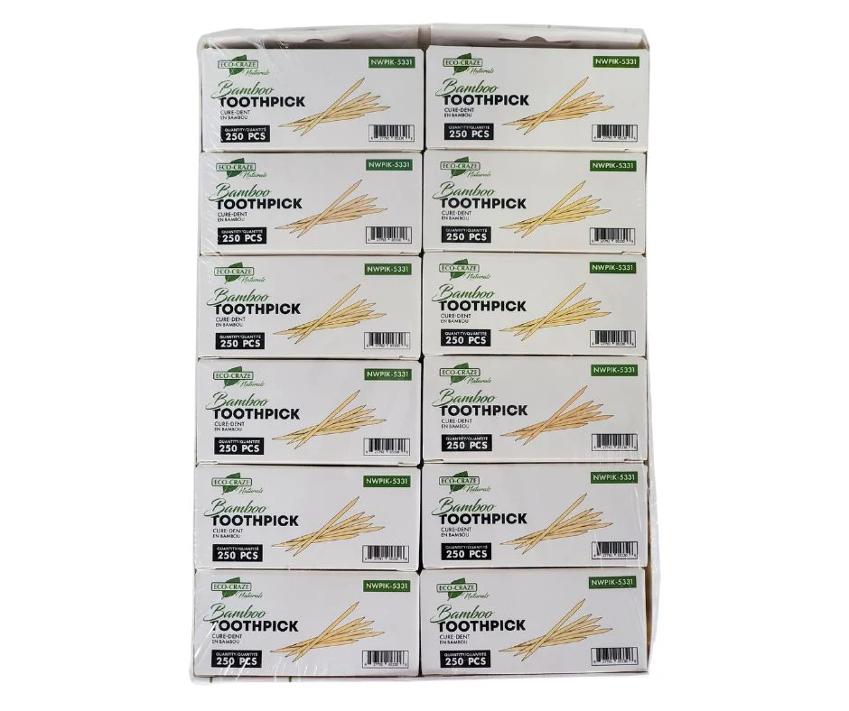 Eco-Craze - Toothpicks - Round - Regular - 2-65M - Image 4